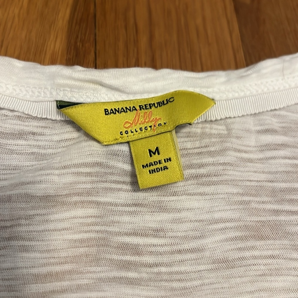 Banana Republic Milly Collection T-Shirt - Picture 6 of 11